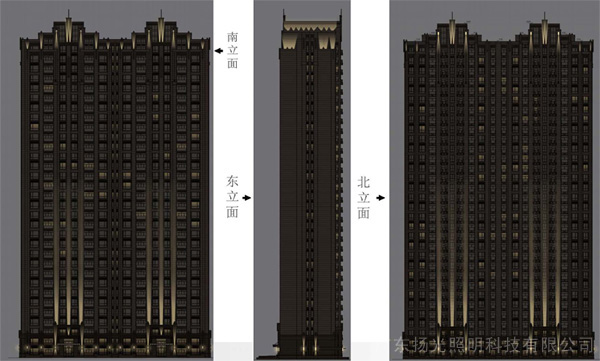 2號(hào)樓照明設(shè)計(jì)效果圖